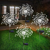 Solar LED Firework Fairy Lights [4x pack]