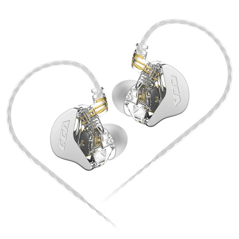 Wired In-Ear HiFi Monitor Earphones – Noise Cancelling Sport & Gaming Headset with Deep Bass