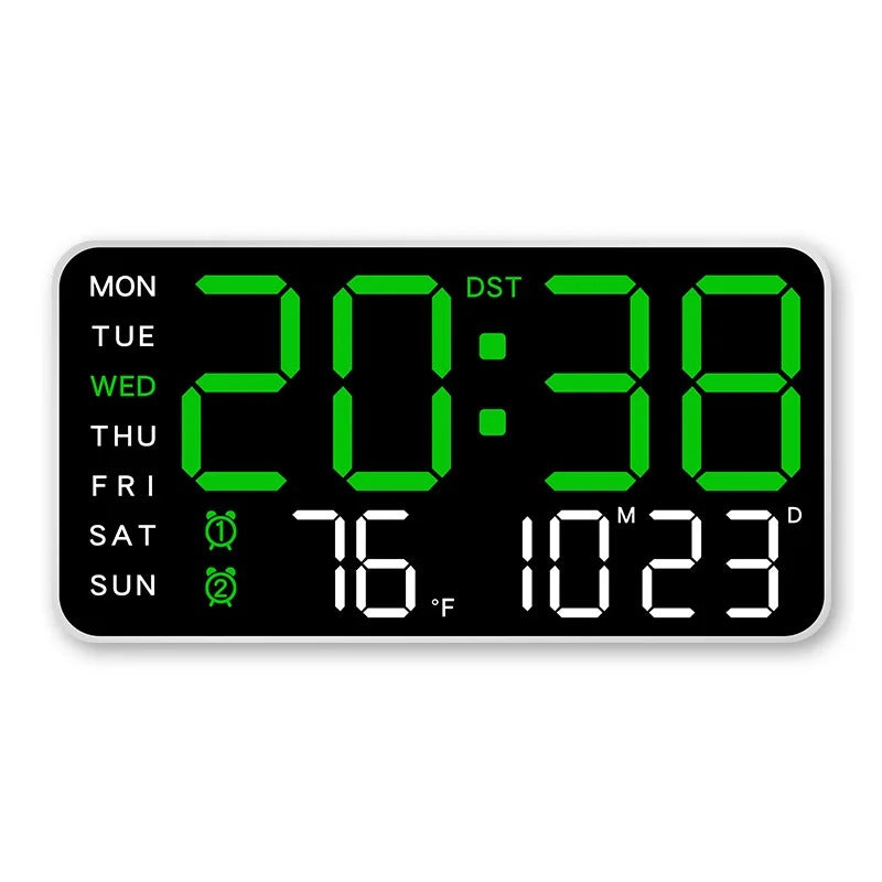 Large Digital Wall Clock