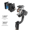 Multi Function Gimbal Stabilizer Foldable Selfie Stick with Wireless Tripod and Bluetooth Shutter