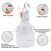 Outdoor USB Rechargeable LED Lantern High Brightness Portable Light with Hook for Camping and Emergency Situations