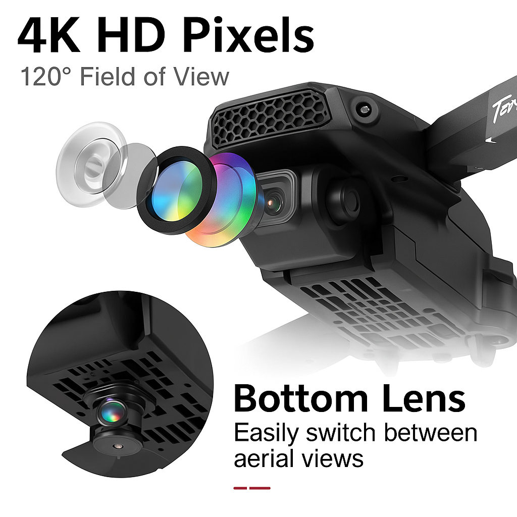 5G Drone With Camera 4K [ Full Pro Kit Set ]