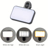 Portable Mini Rechargeable Selfie Fill Light with 3 Adjustable Brightness Modes and Clip On Design for Mobile Phones and Computers