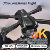 M4 RC Drone 4K Professional Foldable with Triple HD Wide Angle Cameras, WiFi FPV, and Height Hold Function