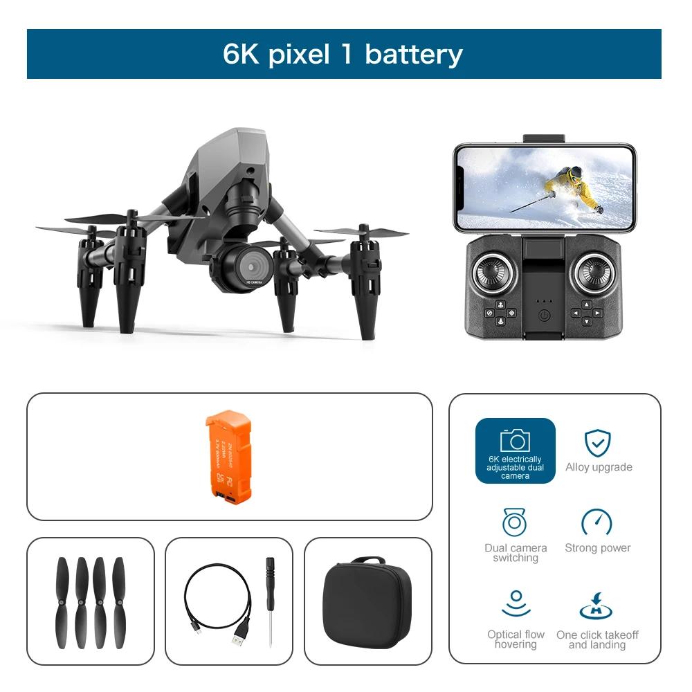 Mini Drone Professional 8K Dual Camera Quadcopter with 5G WIFI, GPS, and Obstacle Avoidance